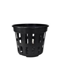 5 Vasos Plásticos Vazados Tamanho 15 - Orquídeas