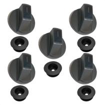 5 Vedação + 5 Botão Fogão Fischer Gran Cheff 4 Bocas Orignal