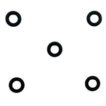 5 Vedante Borracha Para Bico Injetor Fogão Suggar