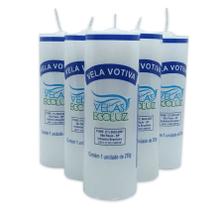 5 Velas 7 Dias Velas Votivas 7 Dias Artesanal 44mm
