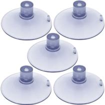 5 Ventosa De 90Mm 9 Cm Em Pvc Sem Parafuso Com Cabeça Chata 5 Ventosa De 90Mm 9 Cm Em Pvc Sem Parafuso Com Cabeça Chata