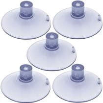 5 Ventosa De 90Mm 9 Cm Em Pvc Sem Parafuso Com Cabeça Chata 5 Ventosa De 90Mm 9 Cm Em Pvc Sem Parafuso Com Cabeça Chata