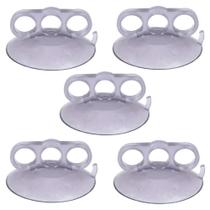 5 Ventosa Garra 3 Dedos PVC Cristal 110mm Martelinho De Ouro 5 Ventosa Garra 3 Dedos PVC Cristal 110mm Martelinho De Ouro