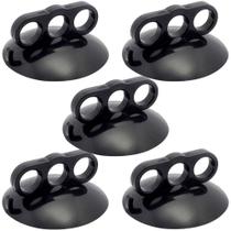 5 Ventosas Garra 3 Dedos PVC Preta 110mm Martelinho De Ouro 5 Ventosas Garra 3 Dedos PVC Preta 110mm Martelinho De Ouro