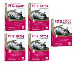 5 Vermifugo Petzi Gatos Caixa 4 Comprimidos Envio Imediato 5 Vermifugo Petzi Gatos Caixa 4 Comprimidos Envio Imediato