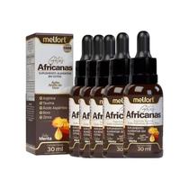 5 X Gota Africanas Com Taurina Aginina Zinco Melfort