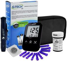5 X Kit medidor de glicose G-Tech FREE LITE completo