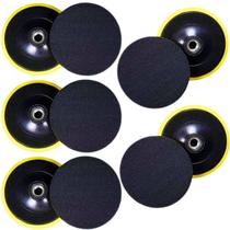 5 x Suporte Prato Disco 4 Polegadas 100mm Politriz Esmerilhadeira Lixadeira M14 KaQi