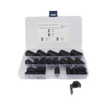 50/22 Peças De Núcleo De Ferrite Tipo Anel, Choke, Filtro RFI EMI, Supressor De Ruído, Clipes De