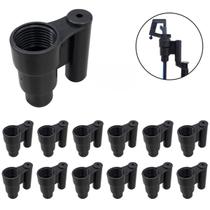 50 Adaptador Roscado 1/2" Microtubo Ext. 7mm Haste Ponta 8mm