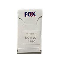 50 Agulhas DCx27 Overlock/Interlock Nº9/10/11/12/14/16/18/19/20 c/10un. FOX