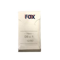 50 Agulhas Maquina Reta Cabo Fino DBx1 Nº9/10/11/12/14/16/18/19/20/21 FOX