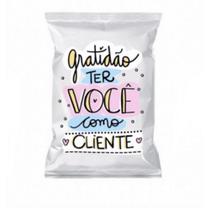 50 Balas Personalizada Gratidão Ter Você como Cliente - Frutmel