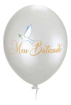 50 Balões Festa Batizado Happy Balão Meu Batizado Decoração 50 Balões Festa Batizado Happy Balão Meu Batizado Decoração