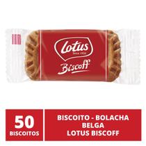 50 Biscoitos - 1 Pacote x 50 - Lotus Biscoff