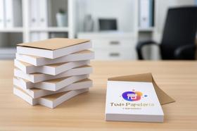 50 Blocos de 50 folhas 7x10cm sem impressão comanda bar, anotação, rascunho, restaurante