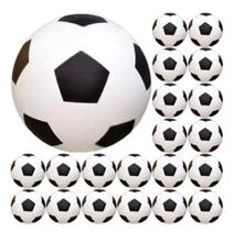 50 Bolas Dente Leite Vinil Futebol Festa 22cm (Vazias) PVC