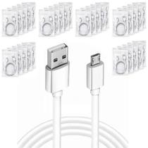 50 Cabo V8 Micro USB para Carregador Android Dados Universal Reforçado Kapbom