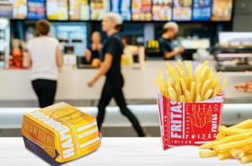 50 Caixas Caixinha Hambúrguer Fast Food Truck Festas Amarelo 50 Caixas Caixinha Hambúrguer Fast Food Truck Festas Amarelo