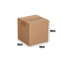 50 Caixas Correios Embalagens Presentes Sedex 20x20x20