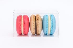 50 Caixas de Acetato 5x5x7 cm: Perfeitas para Macarons, Mini Sabonetes e Esponjas de Maquiagem!