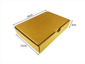 50 Caixas De Papelão 16x11x3 Embalagem Correios Sedex Pac