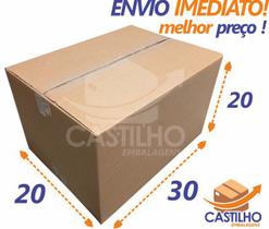 50 Caixas de Papelão Correio 30x20x20 - CASTILHO EMBALAGENS