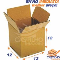 50 Caixas de Papelão Correio pequena 12x12x12 - CASTILHO EMBALAGENS