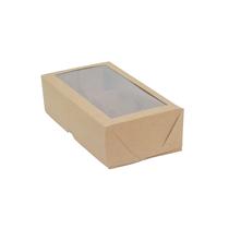 50 Caixas Para 8 Brigadeiro Visor Bombom Brigadeiro Trufas