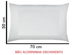 50 Capa de Travesseiro 50x70 Branca para sublimação