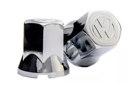 50 Capa Porca Compativel Volksvagen Logo Cromada Caminhao 33mm 50 Capa Porca Compativel Volksvagen Logo Cromada Caminhao 33mm