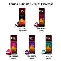 50 Cápsulas Café TRES Corações - Kit sabor definido
