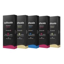 50 Cápsulas Compatíveis Nespresso Café Cafezale