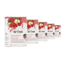 50 Cápsulas de Chá Compatíveis com Nespresso Aroma Frutas Vermelhas
