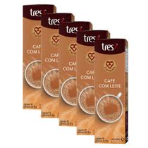 50 Cápsulas Três Corações Café com Leite