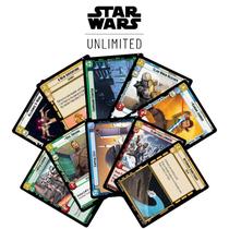 50 Cartas de Star Wars Unlimited até 3 repetidas