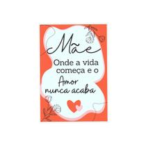 50 Cartões Agradecimento - Dia Das Mães- Tam: 7 x 10 cm - 4Food Print
