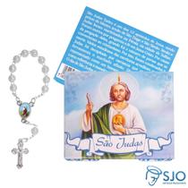 50 Cartões com Mini Terço São Judas Tadeu 50 Cartões com Mini Terço São Judas Tadeu