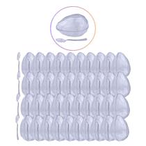 50 cascas p/ ovo páscoa acríl. diamante m 250g c/colher blue 50 cascas p/ ovo páscoa acríl. diamante m 250g c/colher blue