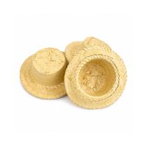50 Chapeuzinho De Palha Decoração 13cm Festa Junina Enfeite 50 Chapeuzinho De Palha Decoração 13cm Festa Junina Enfeite