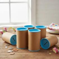 50 Cofres De Papelão Cofrinho 10x6 Dia das Crianças Porta Moedas ceia natal lembrancinha eve