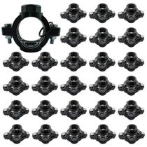 50 Colar de Tomada 75mm com Saída Rosca Fêmea 1/2" ou 3/4" Ideal p/ Derivações 50 Colar de Tomada 75mm com Saída Rosca Fêmea 1/2" ou 3/4" Ideal p/ Derivações