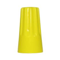 50 Conectores Torção Amarelo Fio 2,5 a 10,0 mm Emenda Isola Rosca Mola Anti Corrosiva Instalação