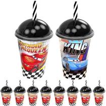 50 Copos Relâmpago Mcqueen Carros p/ festa infantil Original