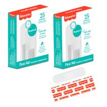 50 Curativos Bandagem Respirável Médio Adulto Livre de Látex Fisher-Price HC565 - Fisher Price