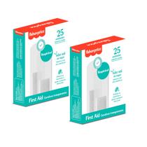 50 Curativos Bandagem Respirável Médio Adulto Livre de Látex Fisher-Price HC565