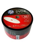 50 dvd-r printable hp4.7gb 120 minutos 16x
