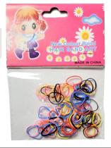 50 elásticos liguinha silicone coloridas