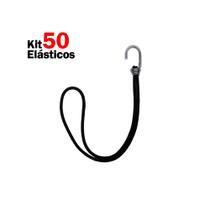 50 Elásticos para Fixar Lona 30cm - Ms Extensor