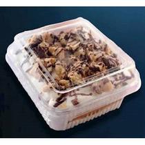 50 Embalagens para Bolo Doce Brigadeiro Quadrada